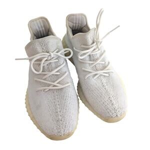 adidas Yeezy Boost 350 V2 YZY White Off-White Cream Sneakers Size 12